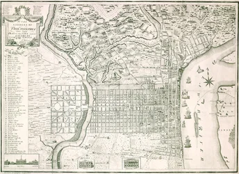 The New Plan of the City of Philadelphia and its Environs, 1802